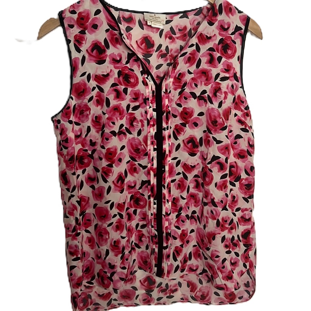 COPY - Kate Spade Rose Silky Blouse ♠️